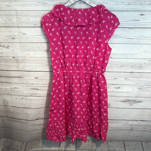 NWT J. Crew V-neck Ruffle Dress floral print - Picture 5 of 5